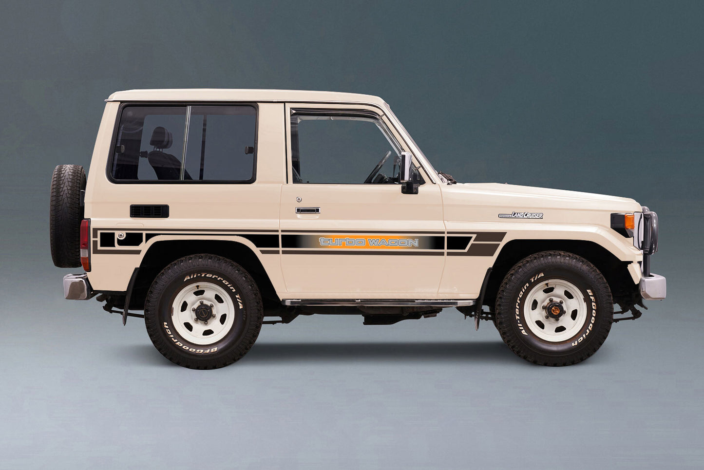 TALBOT BODY DECAL KIT : J70/J71/BUNDERA SWB LAND CRUISER