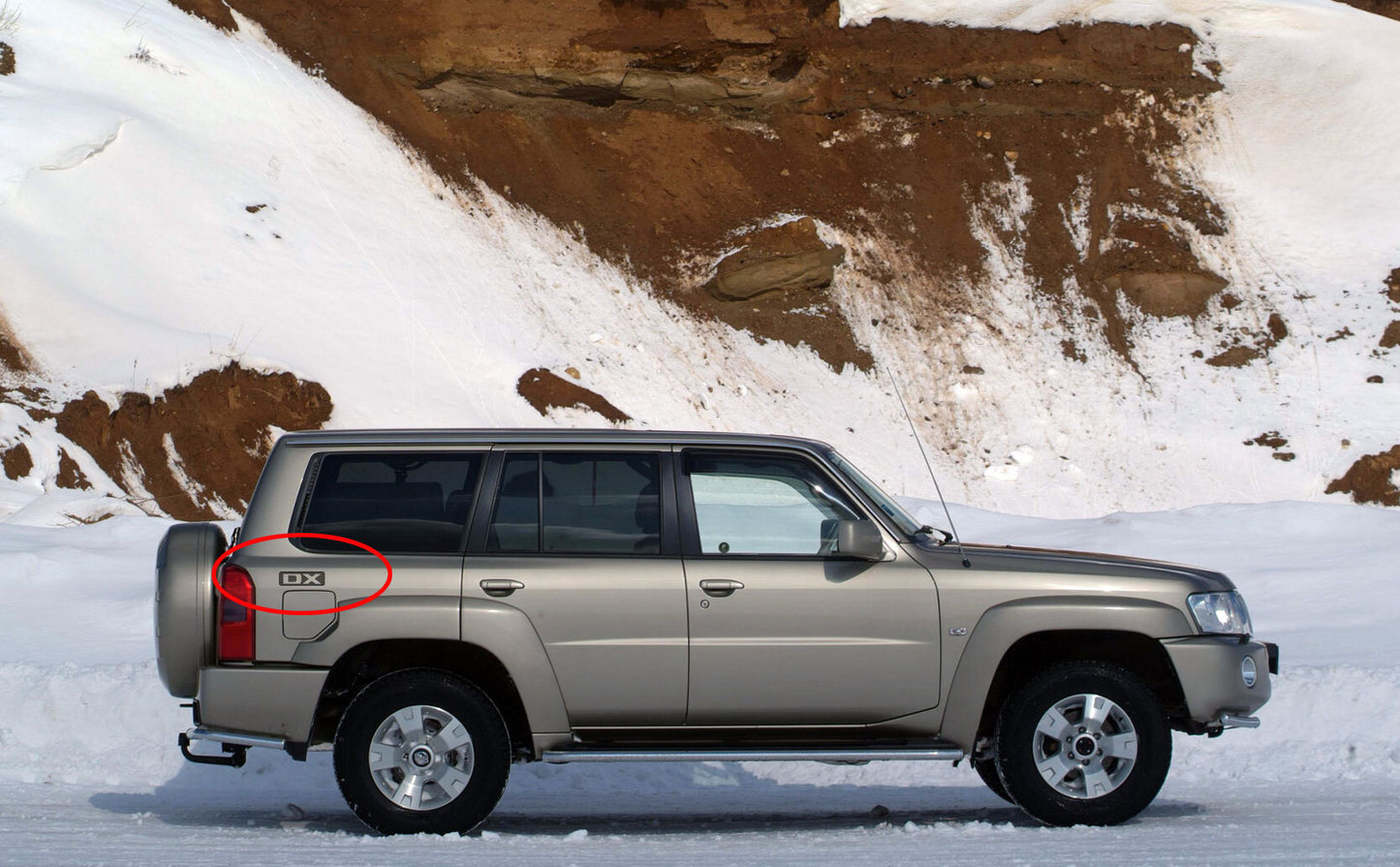 DX QUARTER PANEL DECAL SET : NISSAN GU PATROL