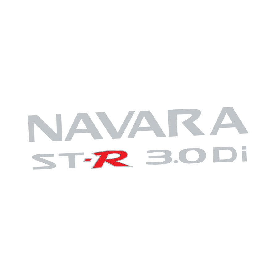 ST-R 3.0 Di DOOR DECAL : NISSAN NAVARA (D22/D40)