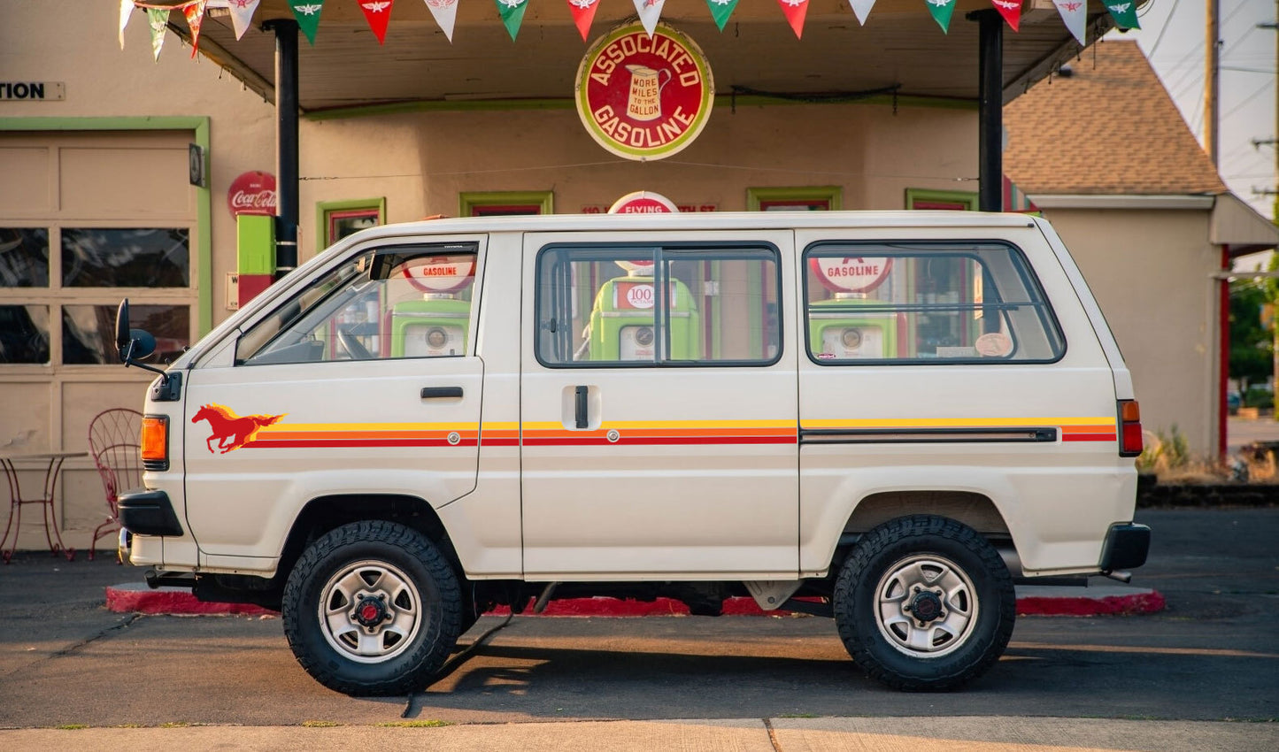 KINGSTON BODY DECAL KIT : TOYOTA LITEACE GEN-3 (1985-2007)