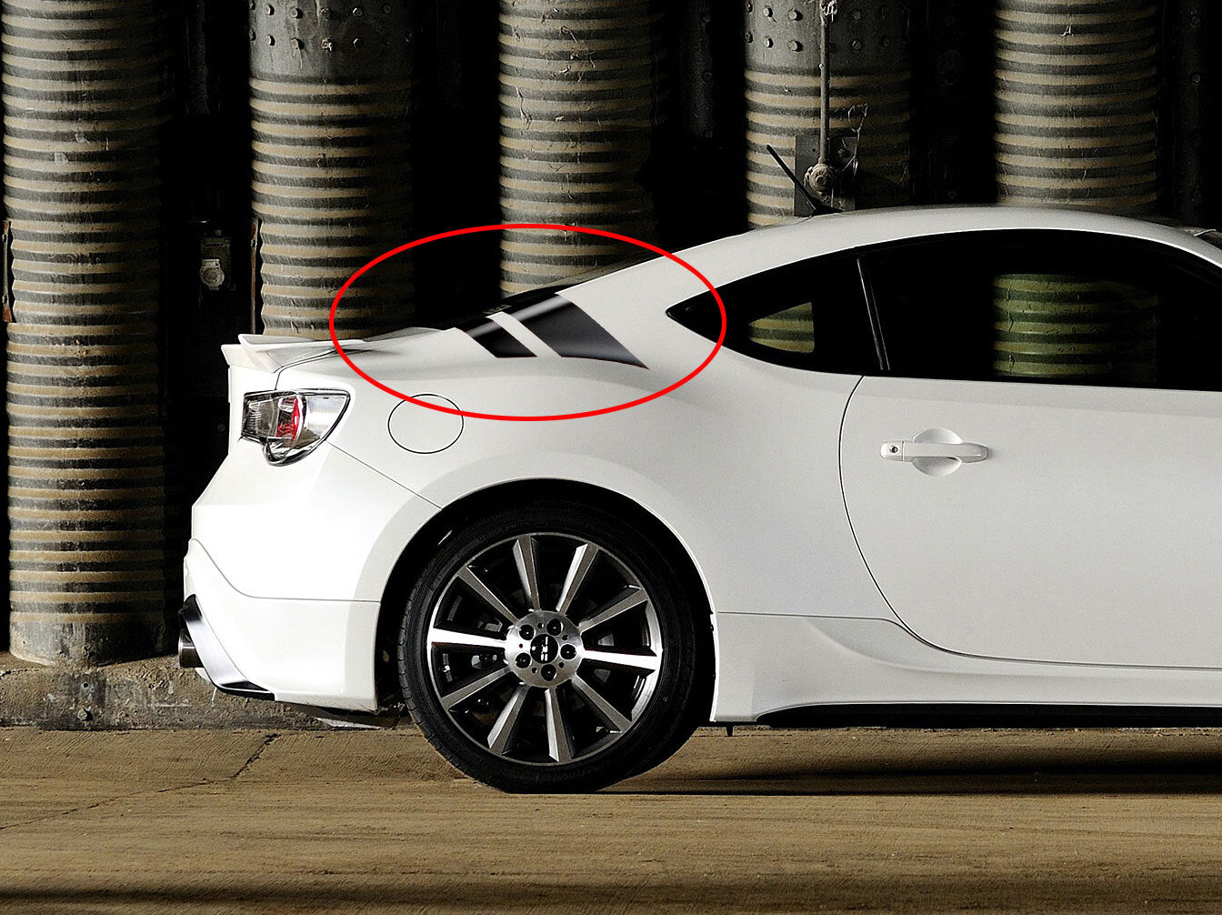 WAR DECAL DECAL SET : TOYOTA GT86 (2012-2021) (ZN6)