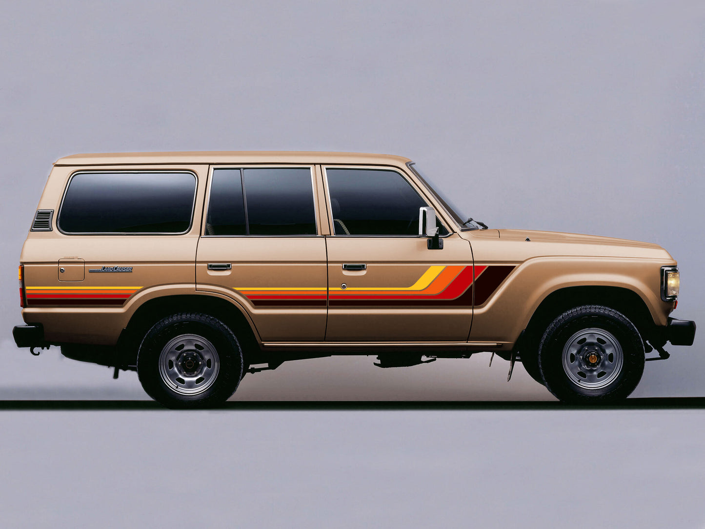 SEATTLE MK-II BODY DECAL KIT : J60 TOYOTA LAND CRUISER