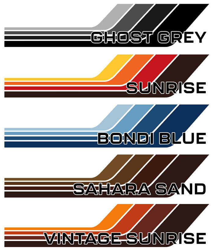 SEATTLE MK-II BODY DECAL KIT : J60 TOYOTA LAND CRUISER