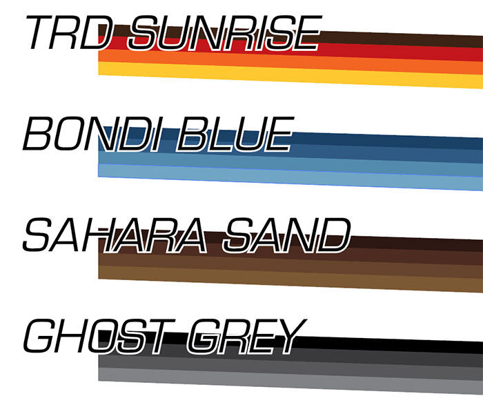 FRANKSTON BODY DECAL KIT : 300-SERIES TOYOTA LAND CRUISER (LC300)