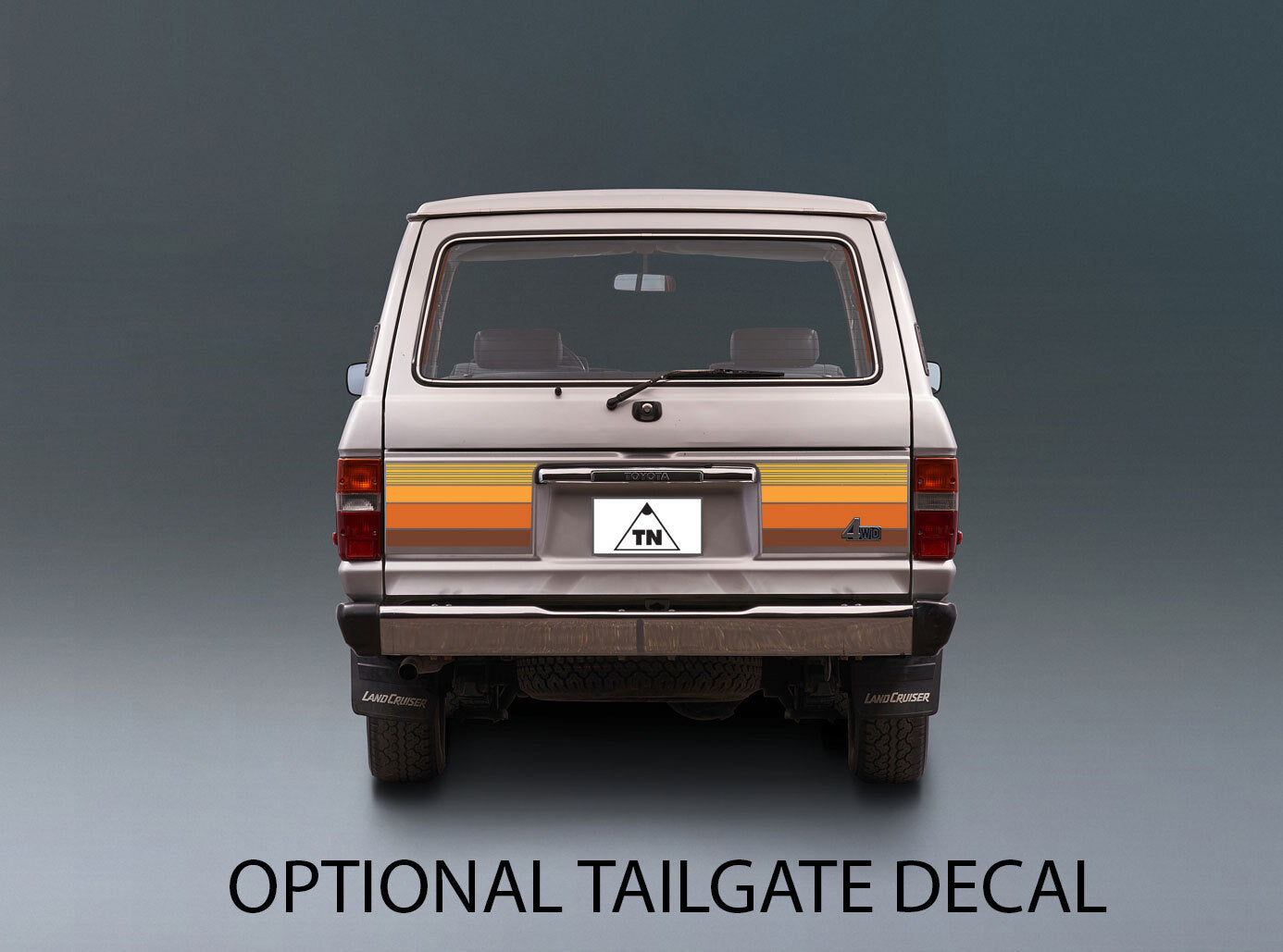 KIAH RIVER BODY DECAL KIT : TOYOTA LAND CRUISER 60-SERIES