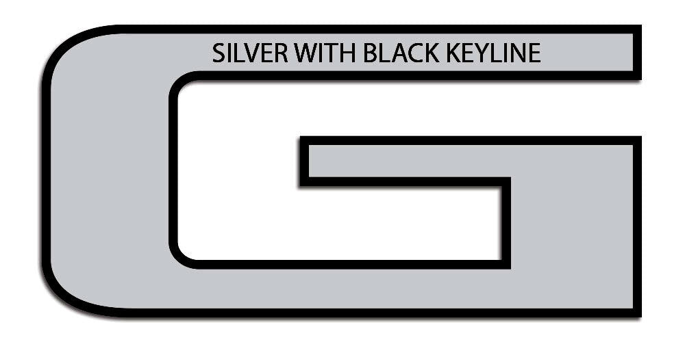 TAILGATE DECAL : FORD RANGER PX1/PX2 WILDTRAK XLT (SILVER/BLACK)