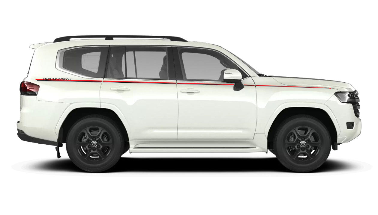 REDLINE EDITION BODY DECAL KIT : 300-SERIES TOYOTA LAND CRUISER (LC300)