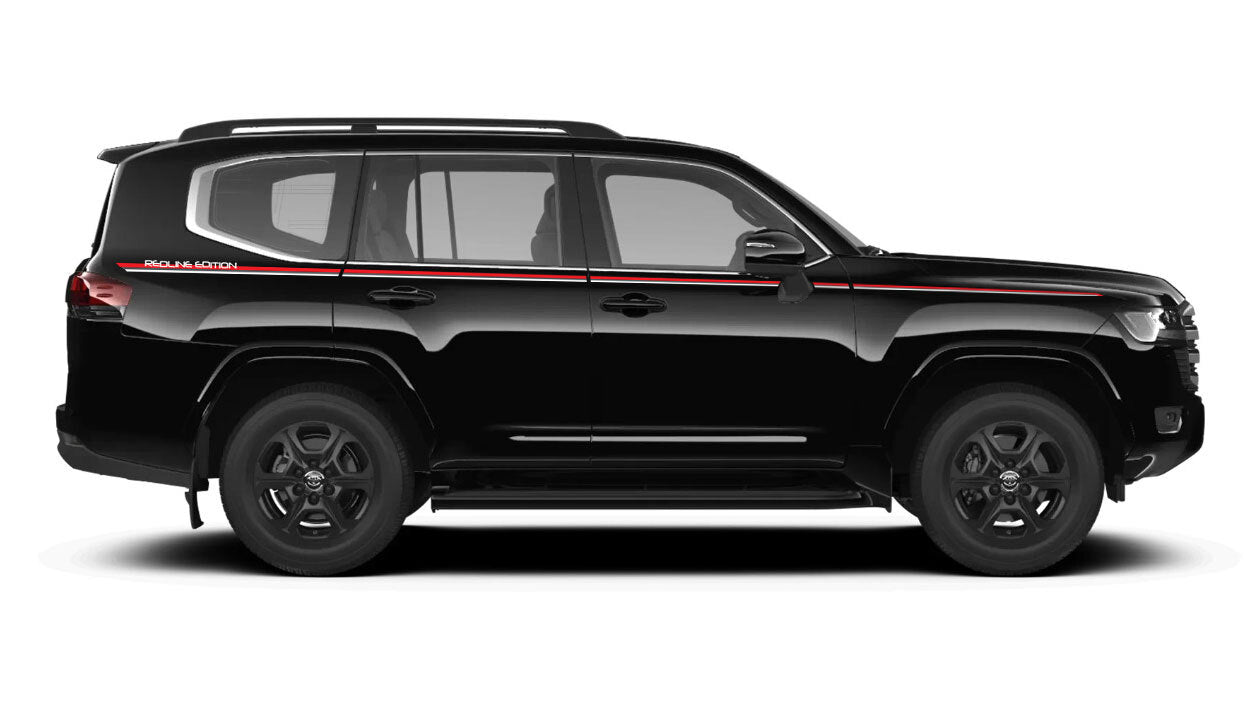REDLINE EDITION BODY DECAL KIT : 300-SERIES TOYOTA LAND CRUISER (LC300)