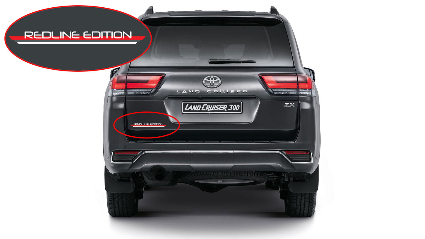 REDLINE EDITION BODY DECAL KIT : 300-SERIES TOYOTA LAND CRUISER (LC300)
