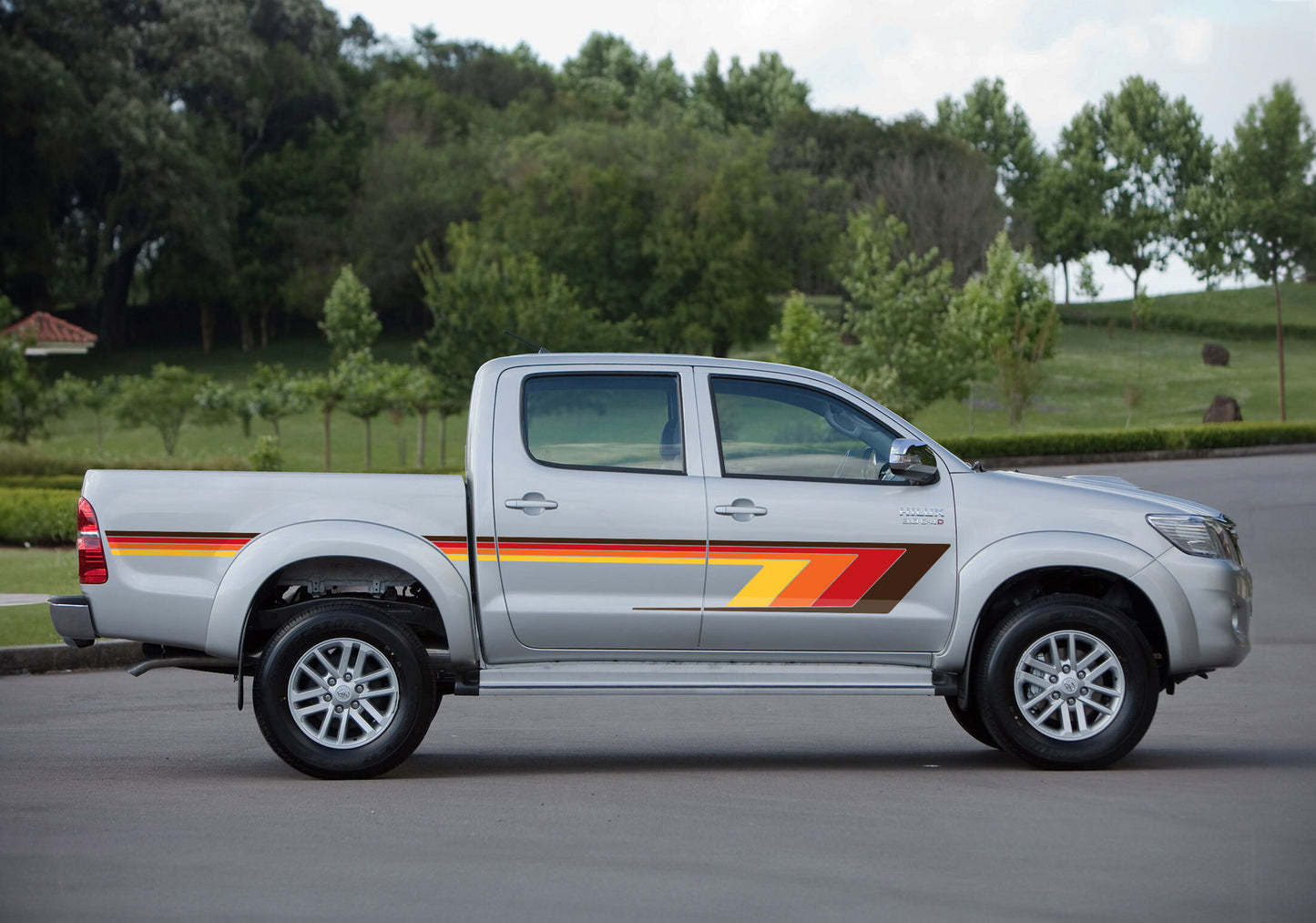 BROOME BODY DECAL KIT : GEN-7 TOYOTA HILUX (2004-2015)