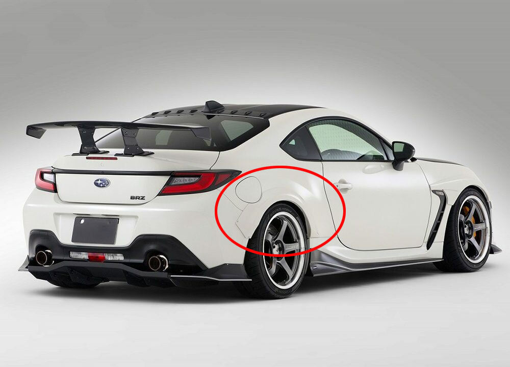 V-STYLE REAR FENDER FLARE SET : TOYOTA GR86 / SUBARU BRZ (2022+)