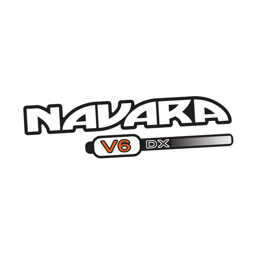 NAVARA V6 DX DOOR & TAILGATE DECAL : NISSAN NAVARA (D22)