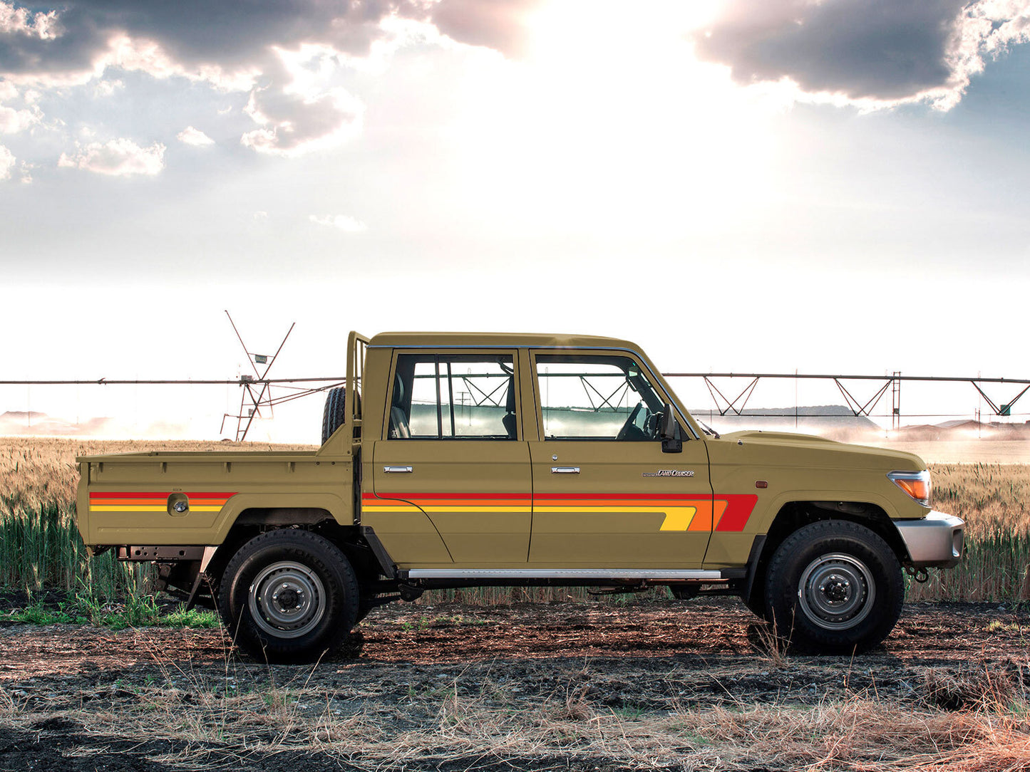 BALLINA BODY DECAL KIT : J75/J79-SERIES TOYOTA LAND CRUISER (DUAL-CAB UTILITY)