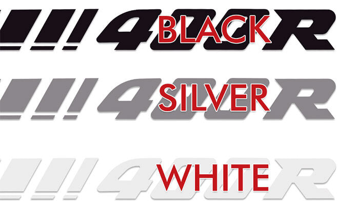 NISMO INSPIRED 400R BODY DECAL KIT : NISSAN SKYLINE R33