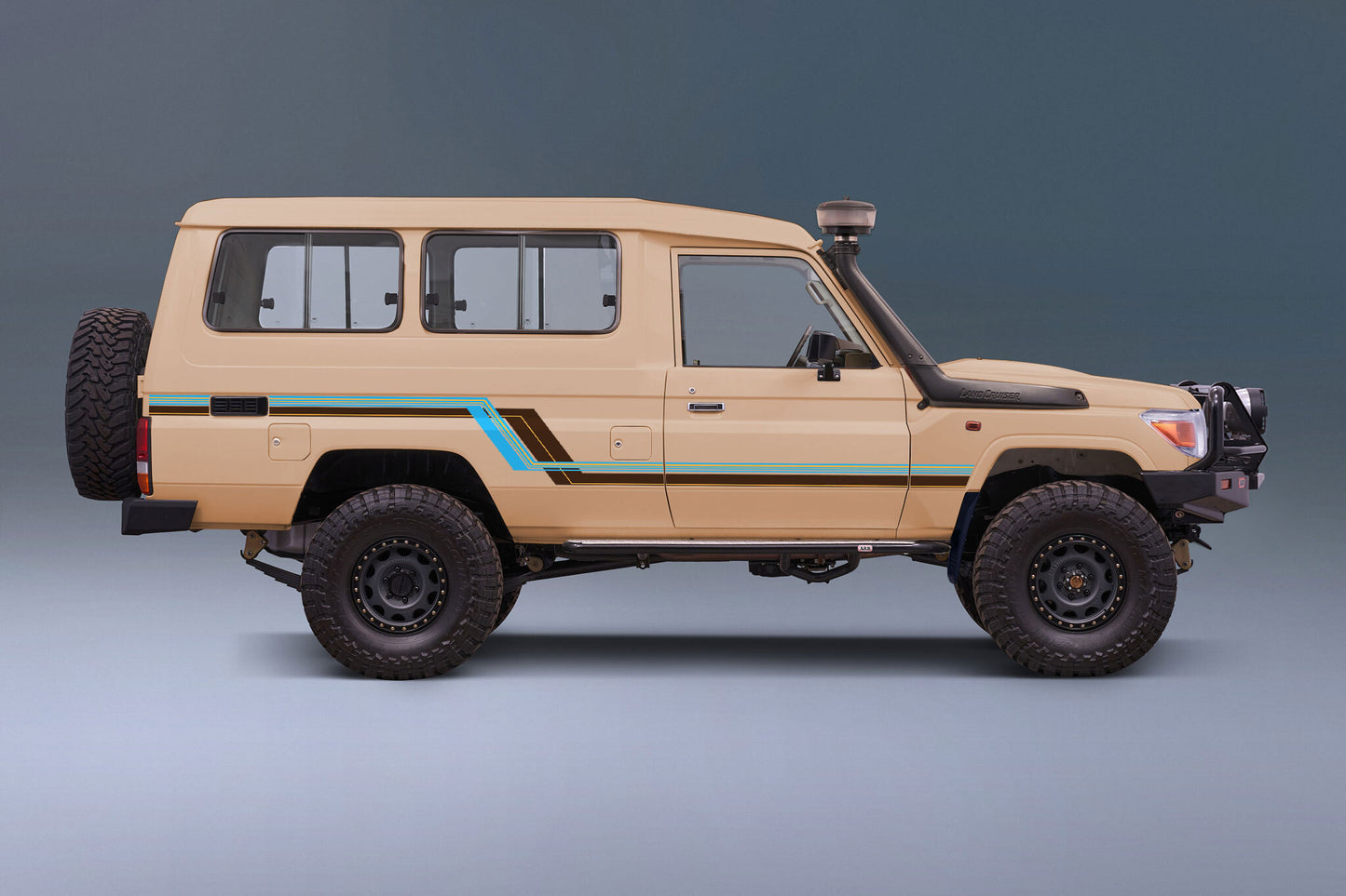 TARCUTTA BODY DECAL KIT : J78-SERIES TOYOTA LAND CRUISER (TROOP CARRIER)