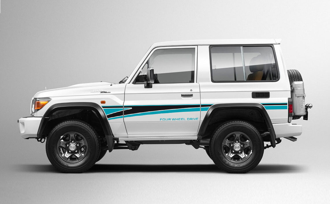 NARRABRI BODY DECAL KIT : TOYOTA LANDCRUISER LC71 (2023+)