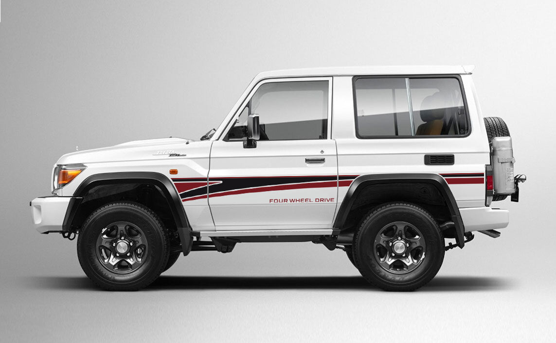 NARRABRI BODY DECAL KIT : TOYOTA LANDCRUISER LC71 (2023+)