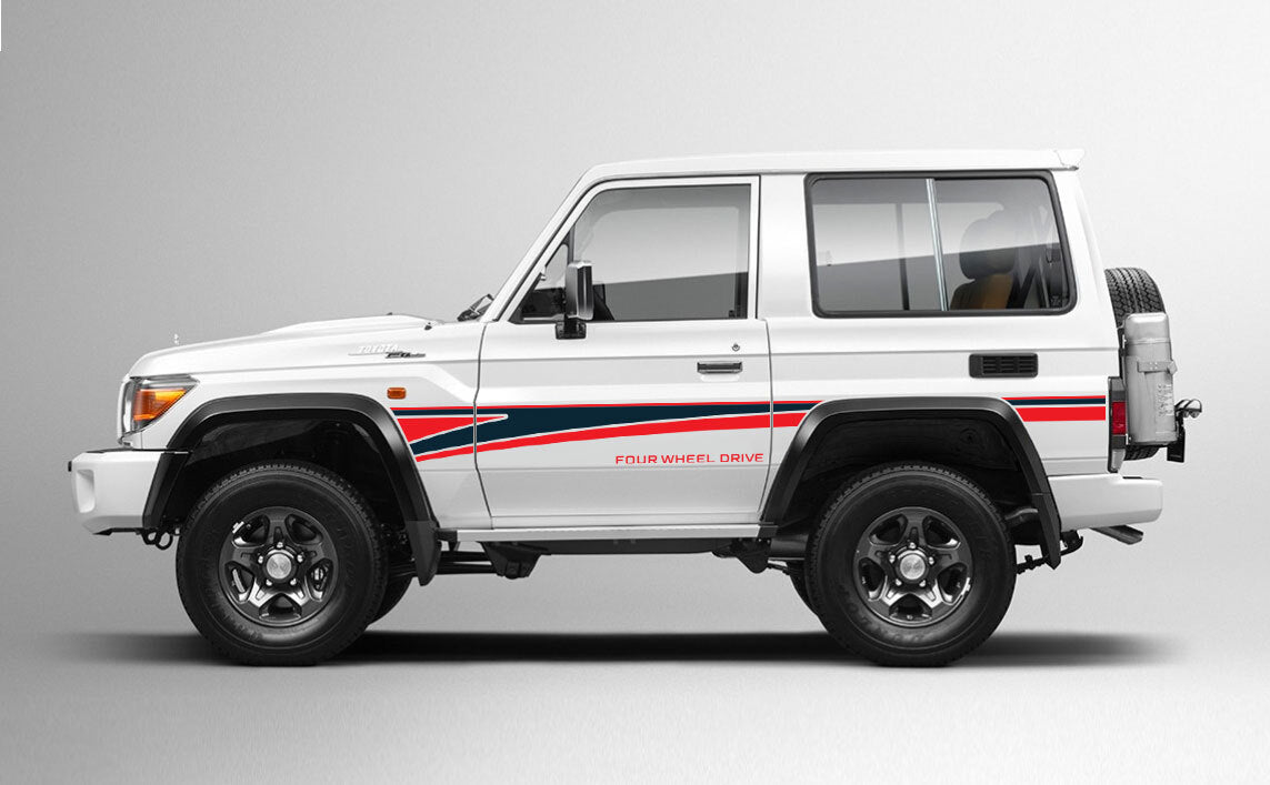NARRABRI BODY DECAL KIT : TOYOTA LANDCRUISER LC71 (2023+)
