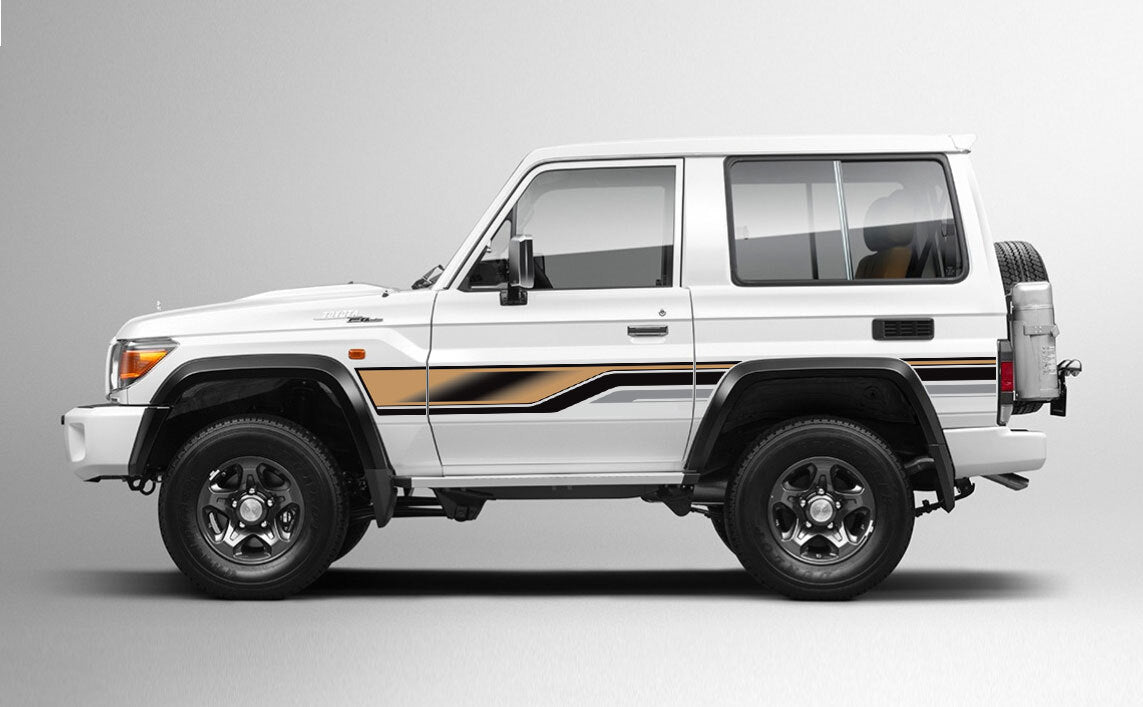 MECCA BODY DECAL KIT : TOYOTA LANDCRUISER LC71 (2023+)