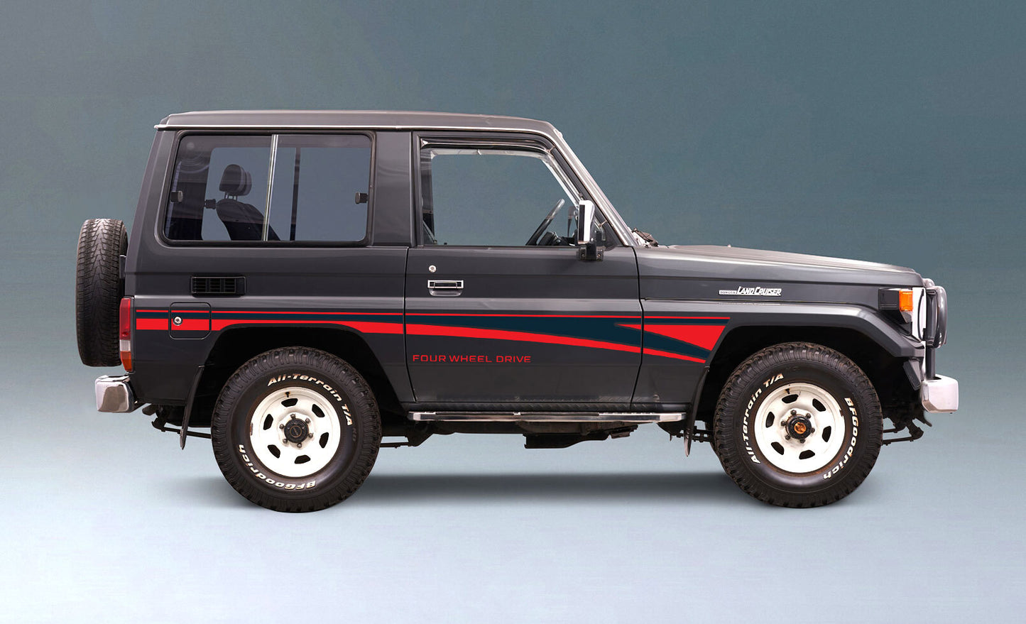 NARRABRI BODY DECAL KIT : BJ70/BJ71/BUNDERA SWB LAND CRUISER
