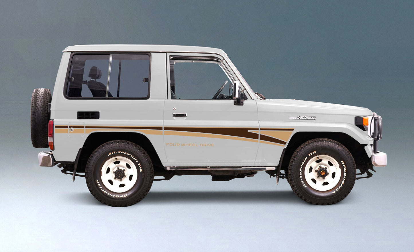 NARRABRI BODY DECAL KIT : BJ70/BJ71/BUNDERA SWB LAND CRUISER