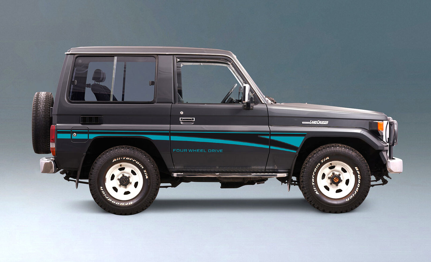 NARRABRI BODY DECAL KIT : BJ70/BJ71/BUNDERA SWB LAND CRUISER