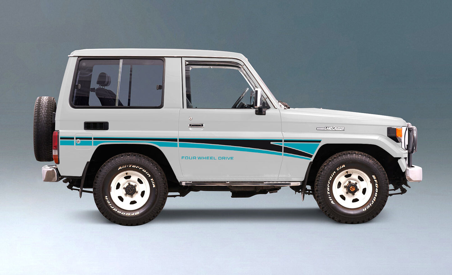 NARRABRI BODY DECAL KIT : BJ70/BJ71/BUNDERA SWB LAND CRUISER