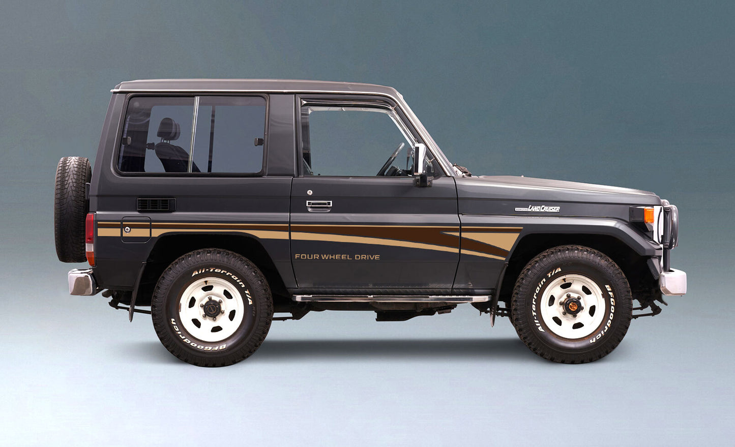 NARRABRI BODY DECAL KIT : BJ70/BJ71/BUNDERA SWB LAND CRUISER