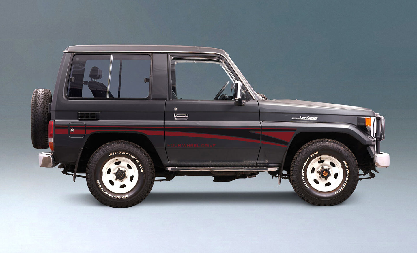 NARRABRI BODY DECAL KIT : BJ70/BJ71/BUNDERA SWB LAND CRUISER