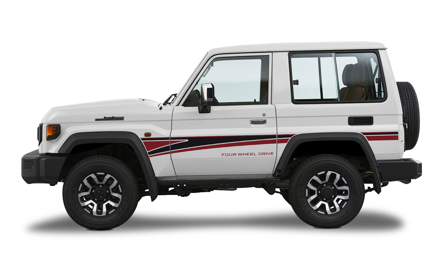 NARRABRI BODY DECAL KIT : TOYOTA LANDCRUISER LC71 (2023+)