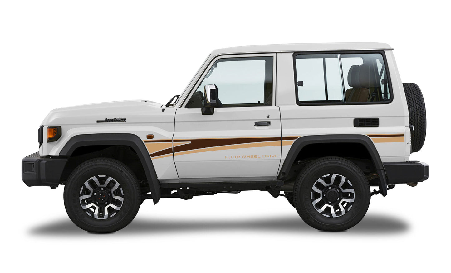 NARRABRI BODY DECAL KIT : TOYOTA LANDCRUISER LC71 (2023+)