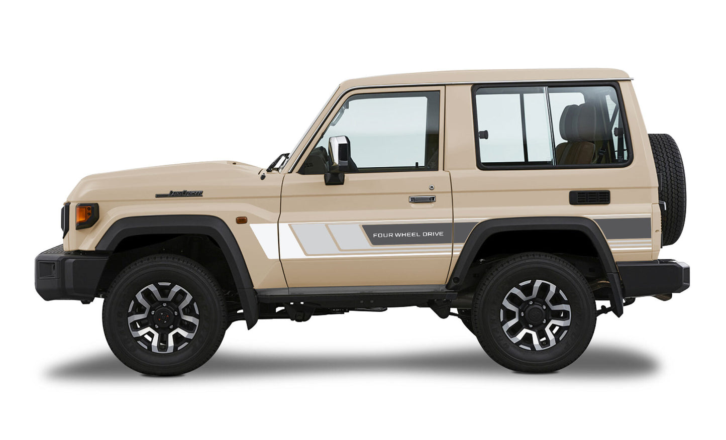 COBAR BODY DECAL KIT : TOYOTA LANDCRUISER LC71 (2023+)