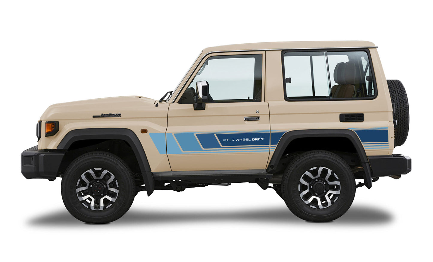 COBAR BODY DECAL KIT : TOYOTA LANDCRUISER LC71 (2023+)