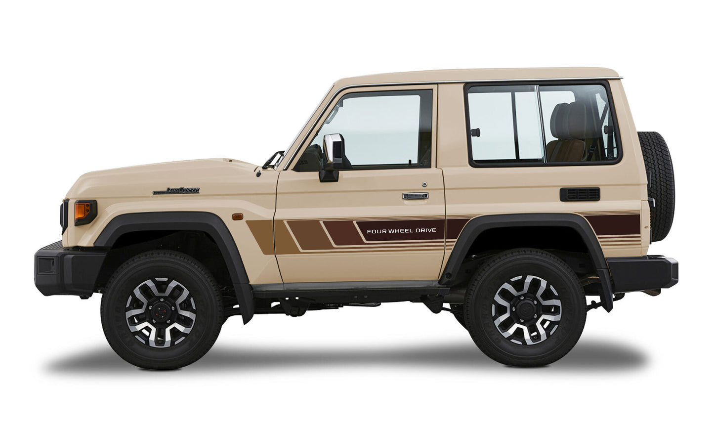 COBAR BODY DECAL KIT : TOYOTA LANDCRUISER LC71 (2023+)
