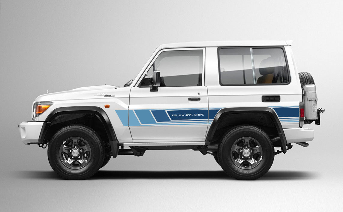 COBAR BODY DECAL KIT : TOYOTA LANDCRUISER LC71 (2023+)