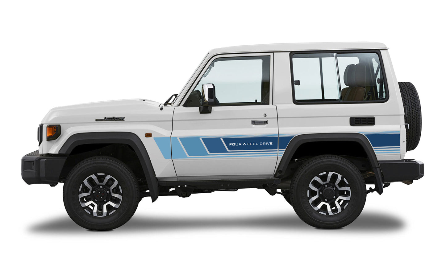 COBAR BODY DECAL KIT : TOYOTA LANDCRUISER LC71 (2023+)