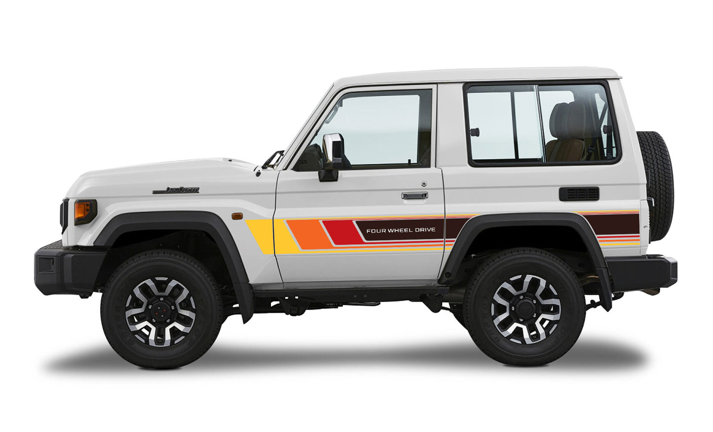 COBAR BODY DECAL KIT : TOYOTA LANDCRUISER LC71 (2023+)