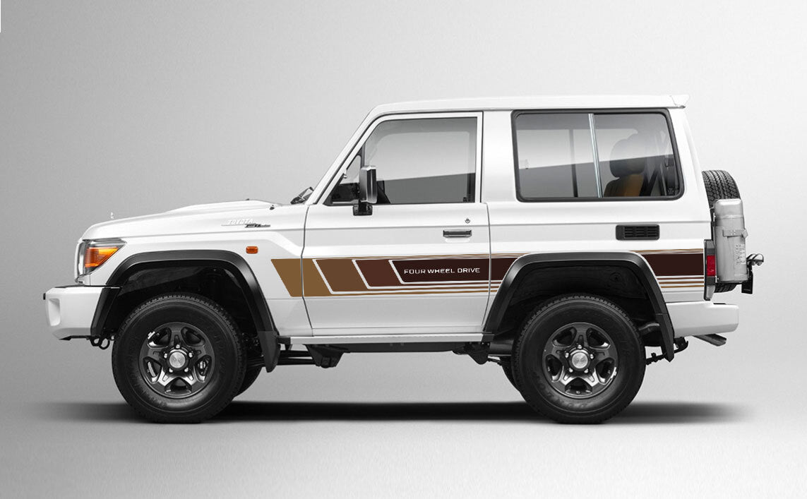 COBAR BODY DECAL KIT : TOYOTA LANDCRUISER LC71 (2023+)