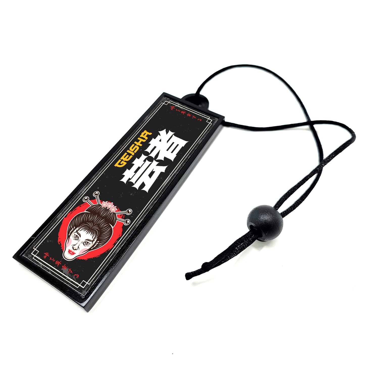 REAR VIEW MIRROR TALISMAN : GEISHA (VINTAGE-EDITION)