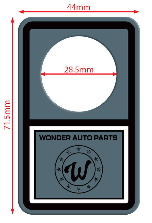 KEYHOLE SCRATCH GUARD SET (WONDER AUTO PARTS)