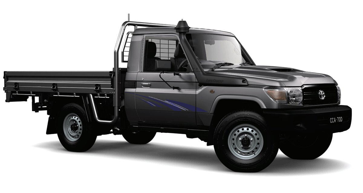 BUNDEENA BODY DECAL KIT : J75/J79-SERIES TOYOTA LAND CRUISER (SINGLE-CAB UTILITY)