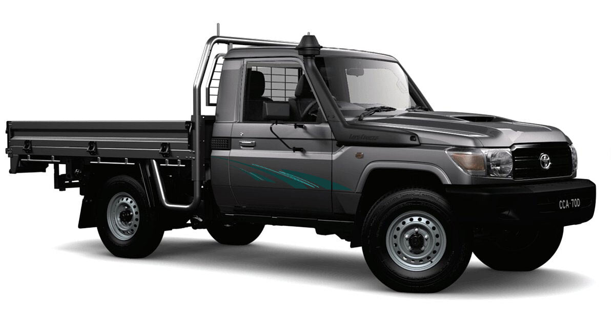 BUNDEENA BODY DECAL KIT : J75/J79-SERIES TOYOTA LAND CRUISER (SINGLE-CAB UTILITY)