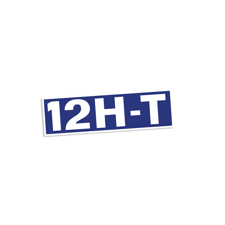 ENGINE NAMEPLATE : 12H-T