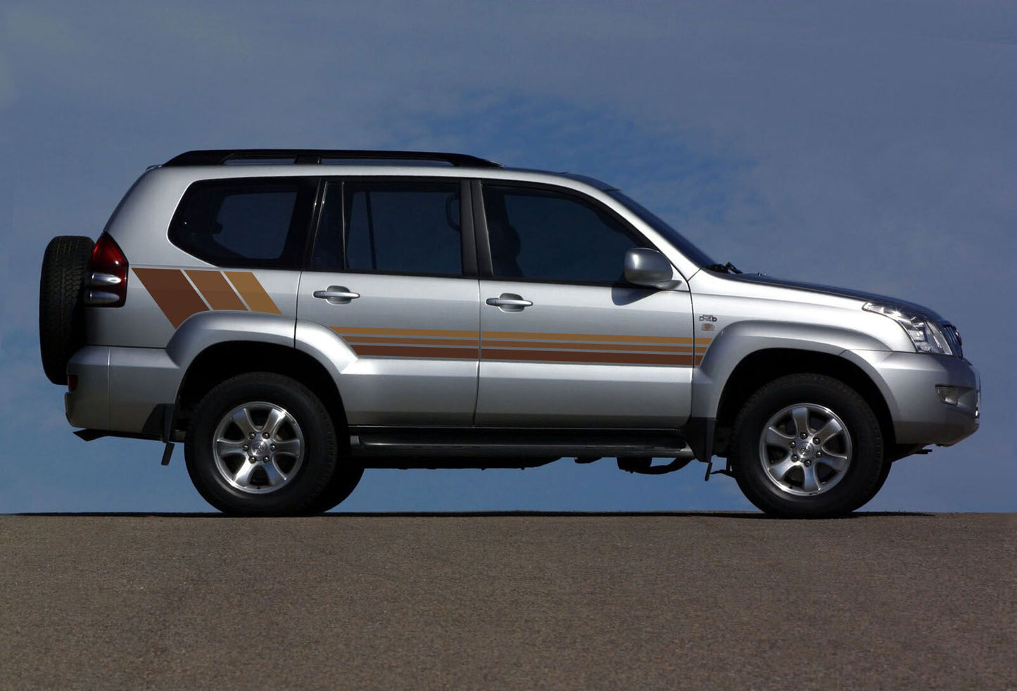 SEATTLE BODY DECAL KIT : 120-SERIES TOYOTA LAND CRUISER PRADO