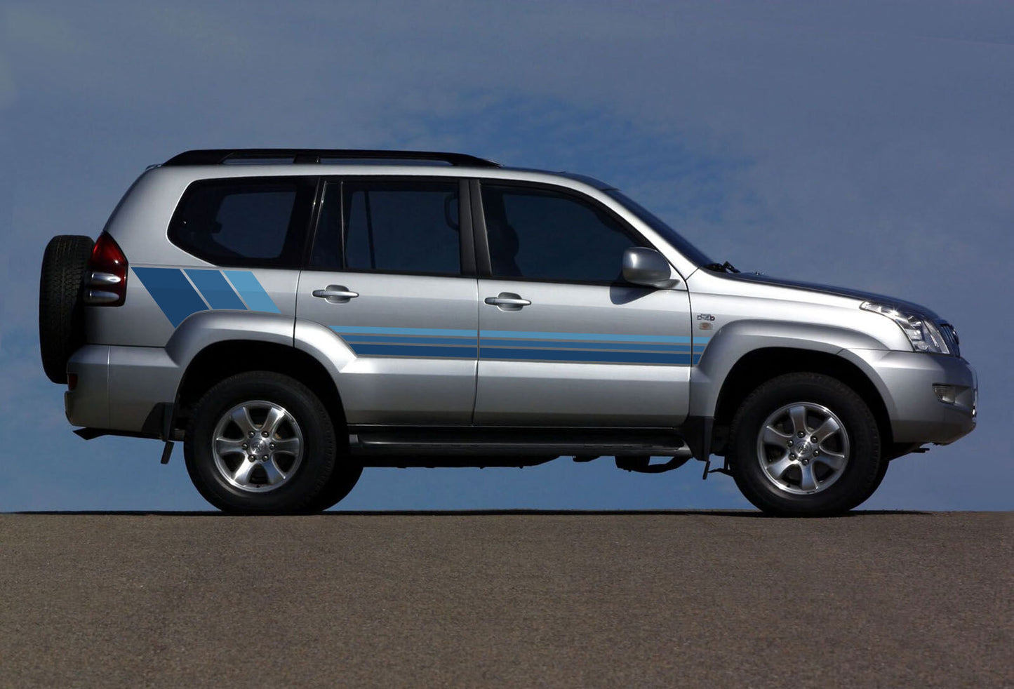 SEATTLE BODY DECAL KIT : 120-SERIES TOYOTA LAND CRUISER PRADO
