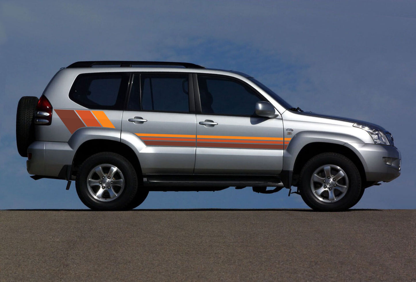 SEATTLE BODY DECAL KIT : 120-SERIES TOYOTA LAND CRUISER PRADO