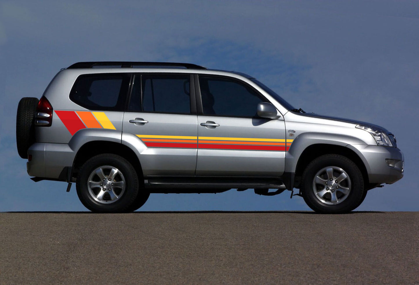 SEATTLE BODY DECAL KIT : 120-SERIES TOYOTA LAND CRUISER PRADO