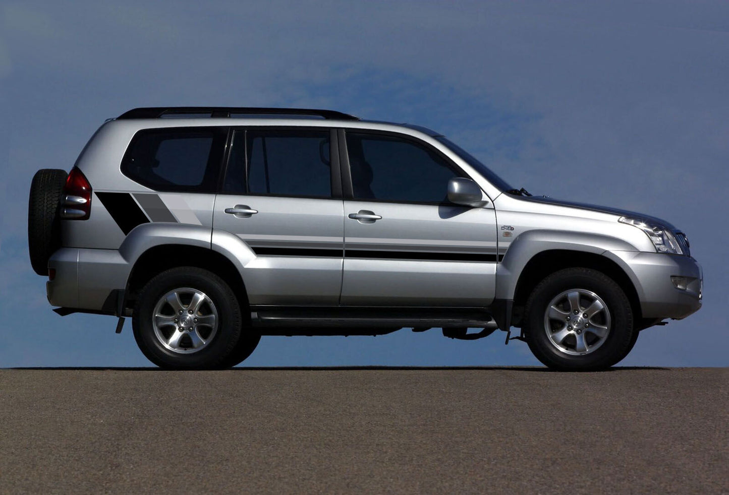 SEATTLE BODY DECAL KIT : 120-SERIES TOYOTA LAND CRUISER PRADO