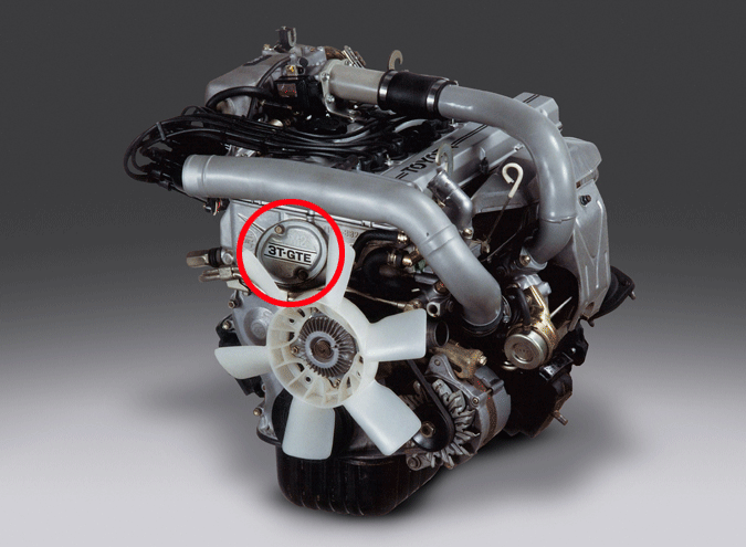 ENGINE NAMEPLATE : 4T-GTE
