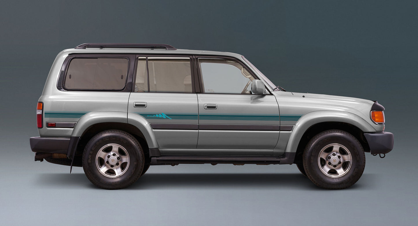 MACEDON BODY DECAL KIT : 1994-1997 J80 TOYOTA LAND CRUISER (WAGON)